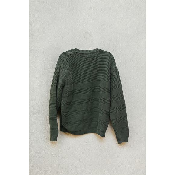 Vintage Banana Republic 100% Cotton Crewneck Sweater Made in Australia Pre-Gap - Picture 2 of 4